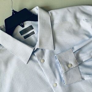 Calvin Klein Men's Sky Blue Dress Shirt